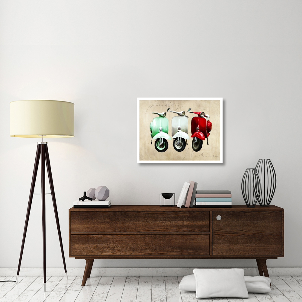 Proudly italian-Paper Art-34&quotx26"