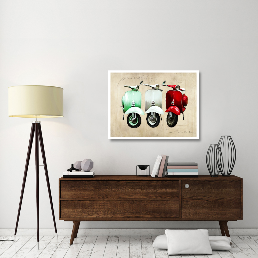Proudly italian-Paper Art-42&quotx32"