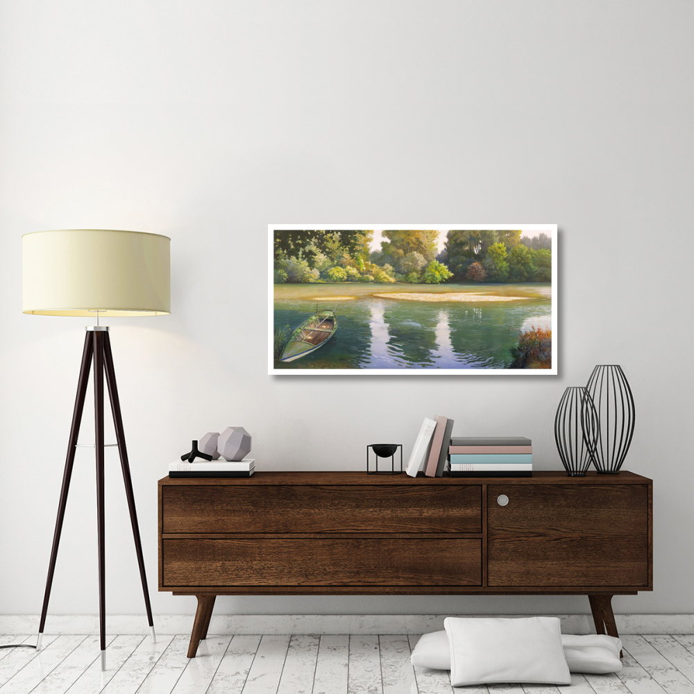 Ansa sul fiume-Paper Art-50&quotx26"