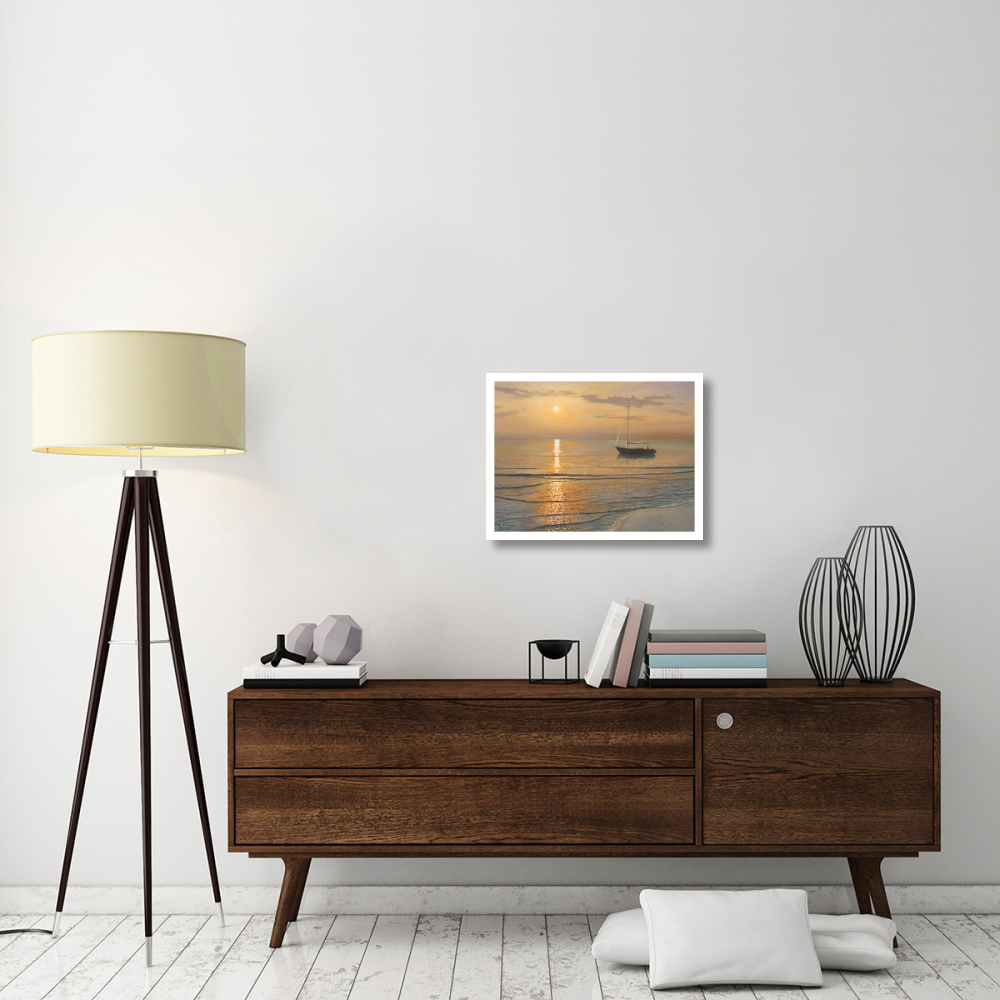 Mattino sul mare-Paper Art-26&quotx20"