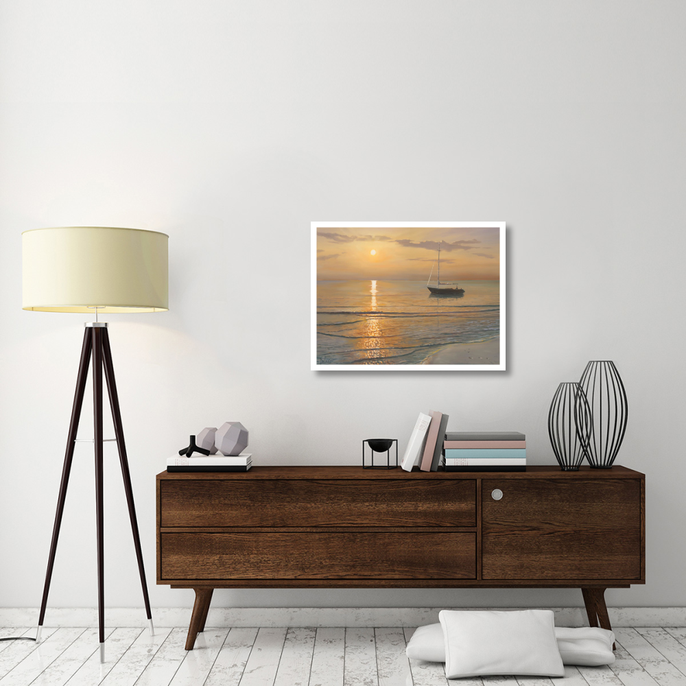 Mattino sul mare-Paper Art-34&quotx26"