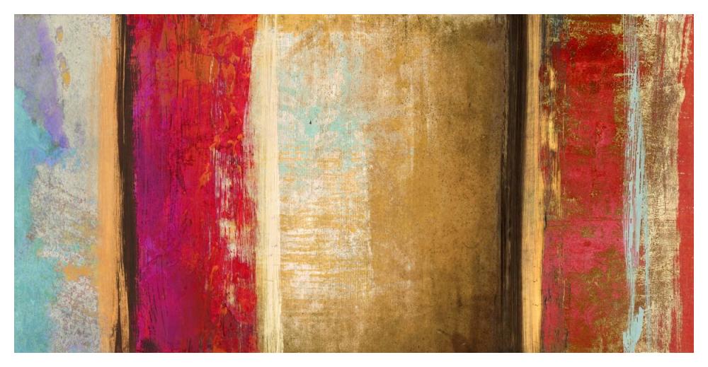 Juillet-Paper Art-50"x26"