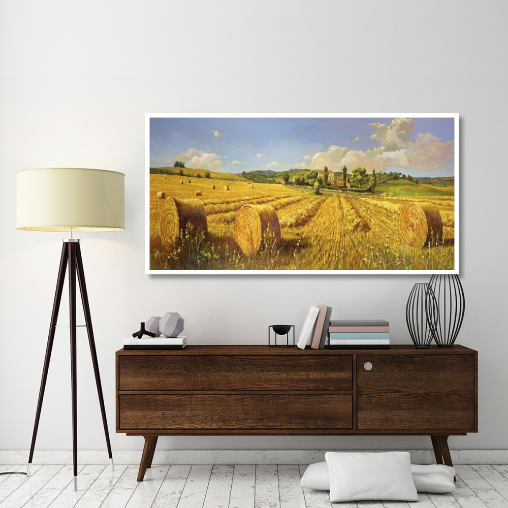 Campo in Toscana-Paper Art-74&quotx38"