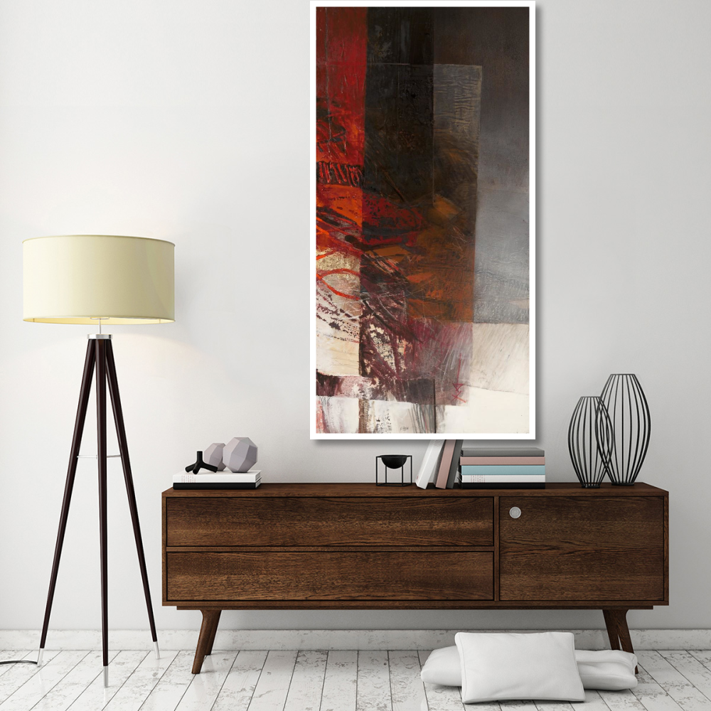 Paesaggio II-Paper Art-38&quotx74"