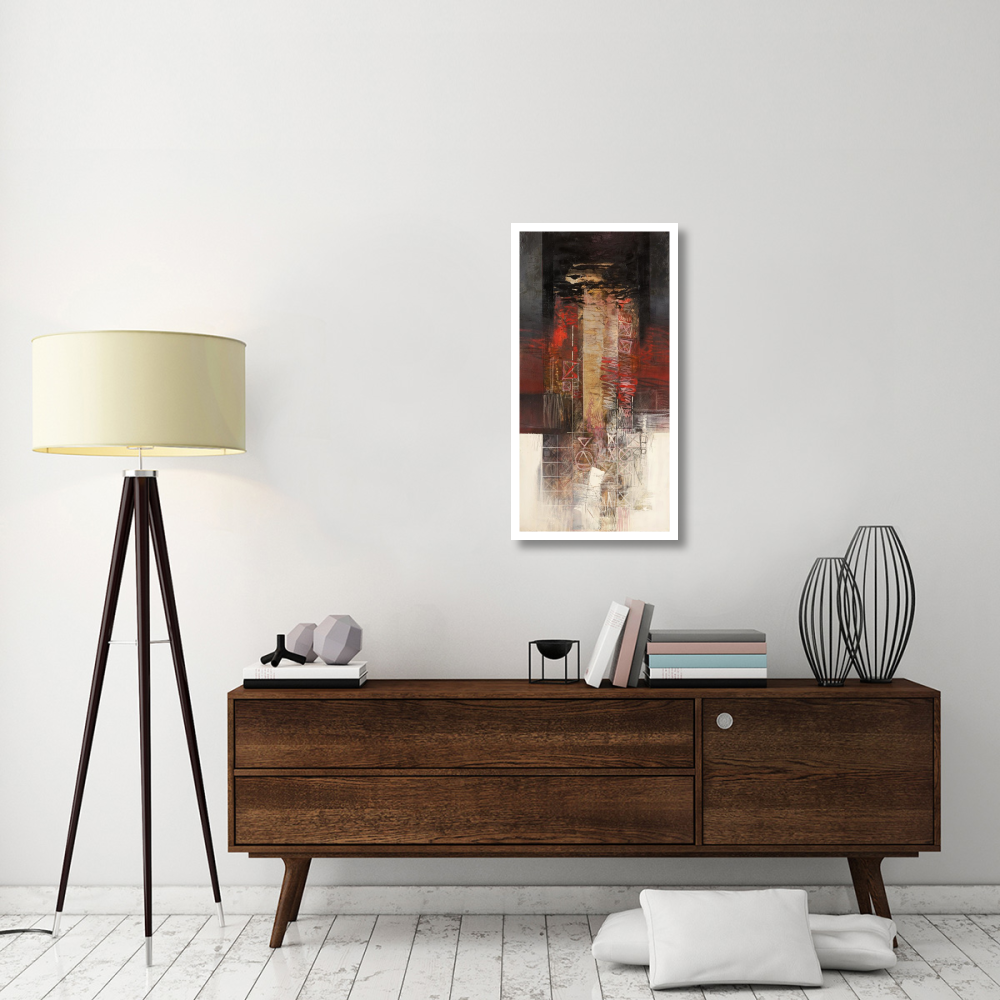 Sentimenti in rosso-Paper Art-20&quotx38"