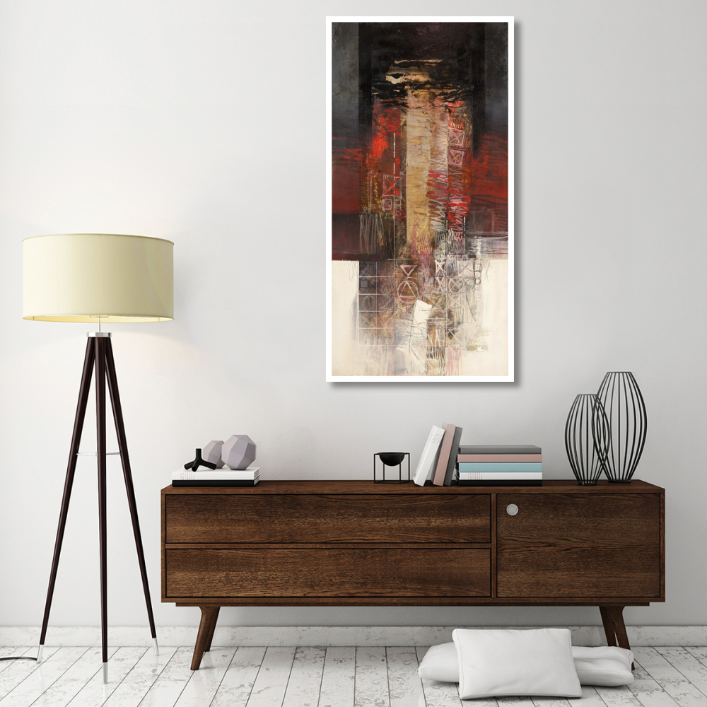 Sentimenti in rosso-Paper Art-32&quotx62"