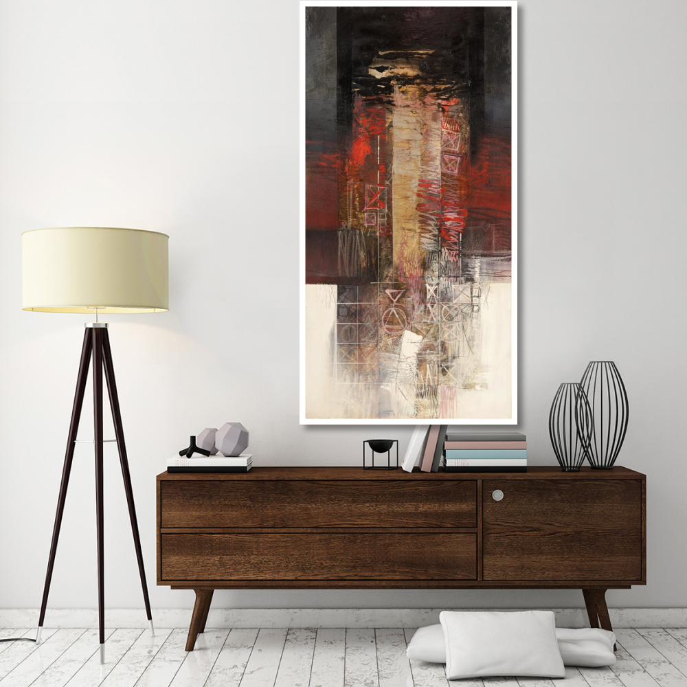 Sentimenti in rosso-Paper Art-38&quotx74"