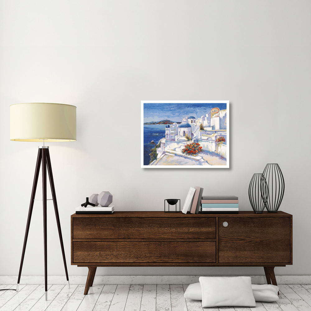 Mykonos-Paper Art-34&quotx26"