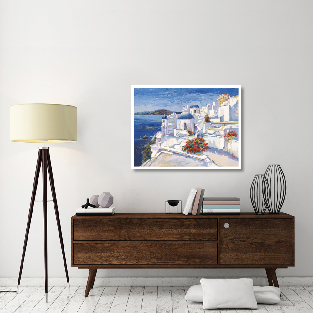 Mykonos-Paper Art-42&quotx32"