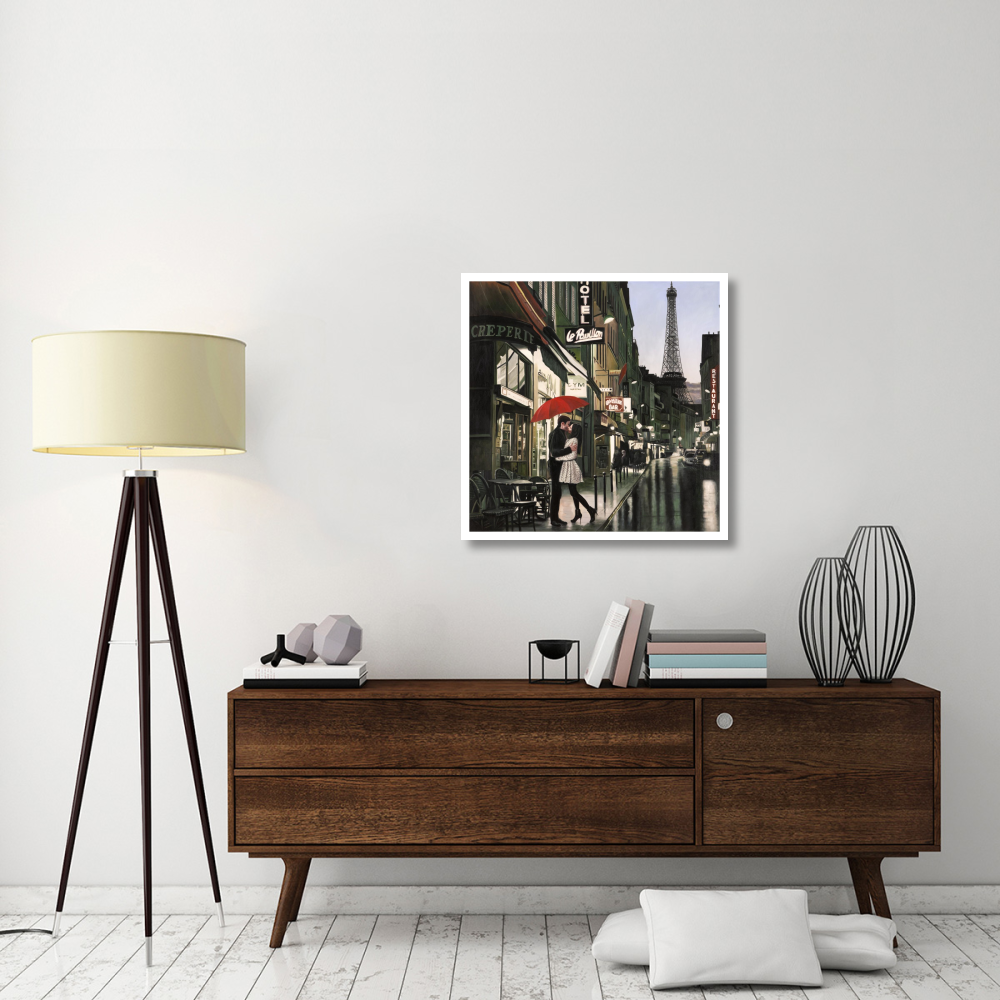 Romance in Paris-Paper Art-32&quotx32"