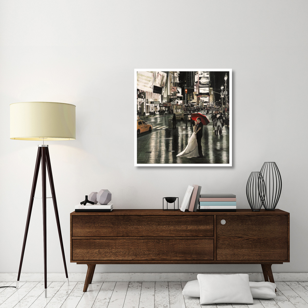Romance in New York-Paper Art-38&quotx38"