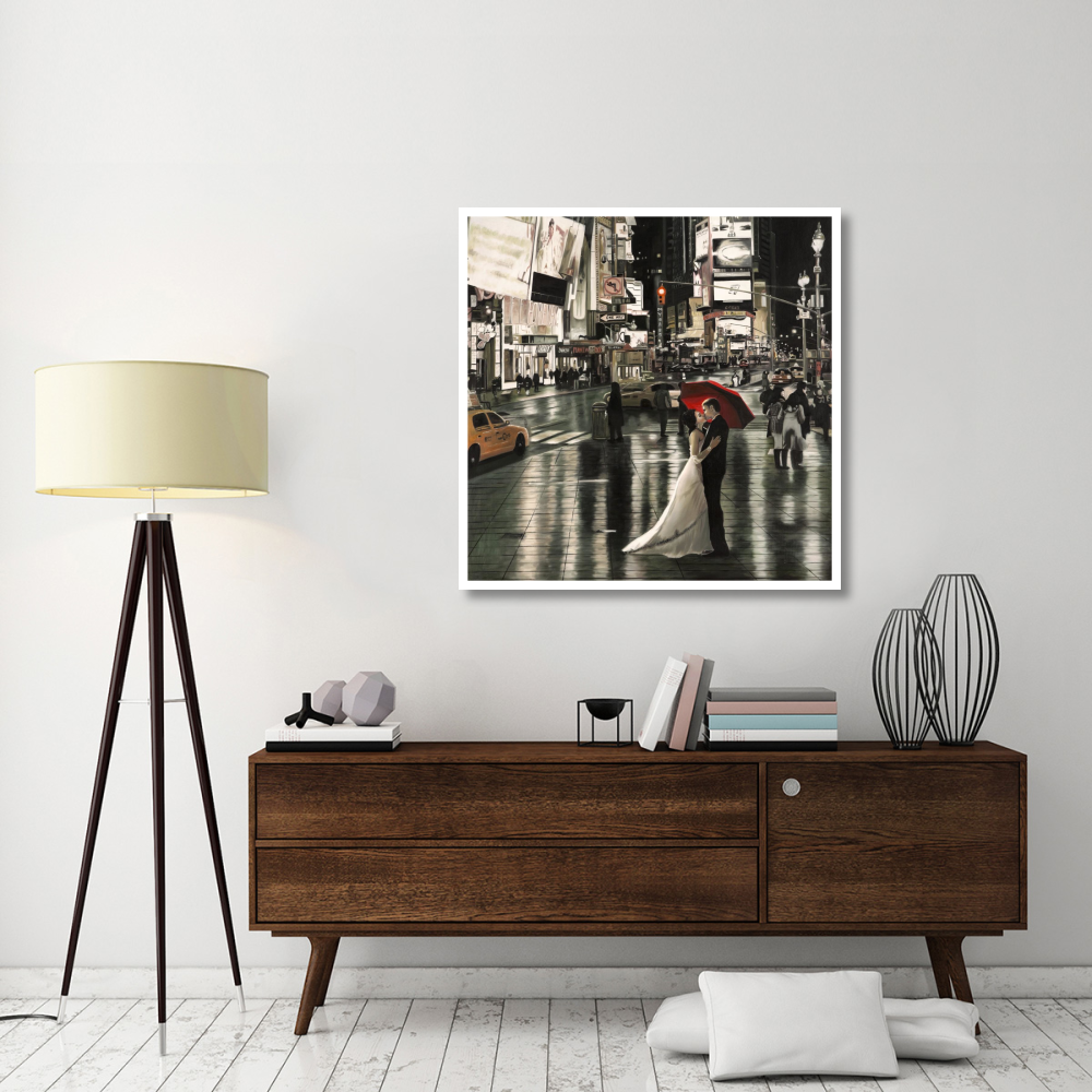 Romance in New York-Paper Art-42&quotx42"