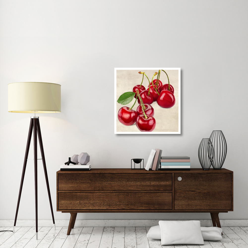 Cherries-Paper Art-32&quotx32"