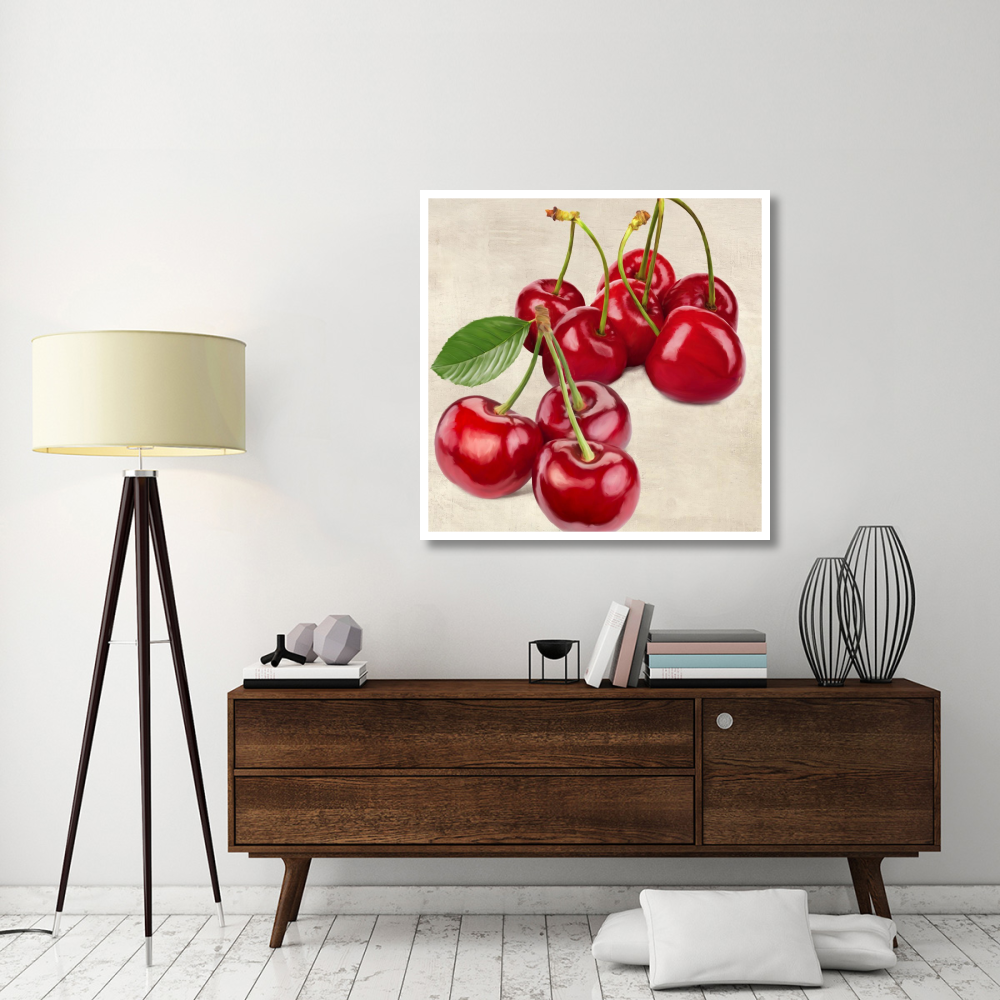 Cherries-Paper Art-42&quotx42"