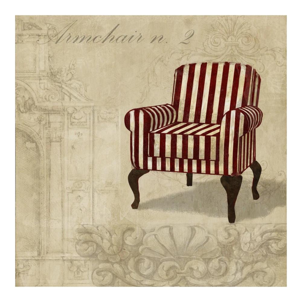 Armchair n. 2-Paper Art-20"x20"