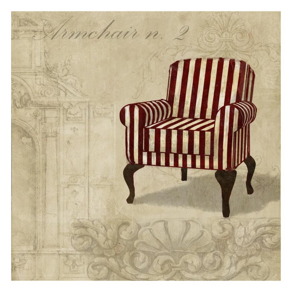 Armchair n. 2-Paper Art-26"x26"