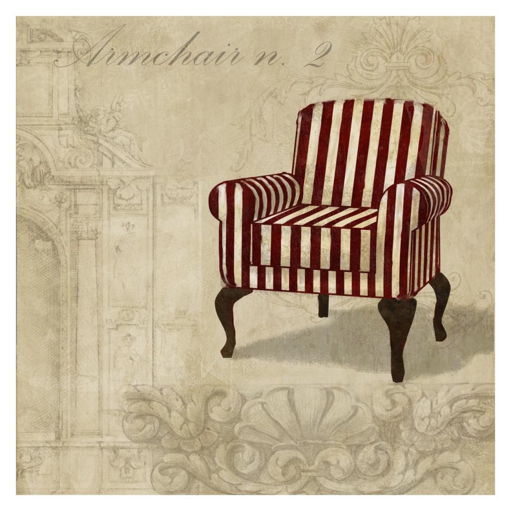 Armchair n. 2-Paper Art-32"x32"