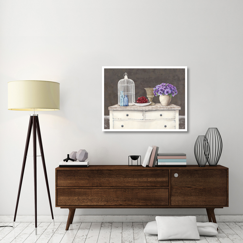 French Trumeau-Paper Art-42&quotx32"