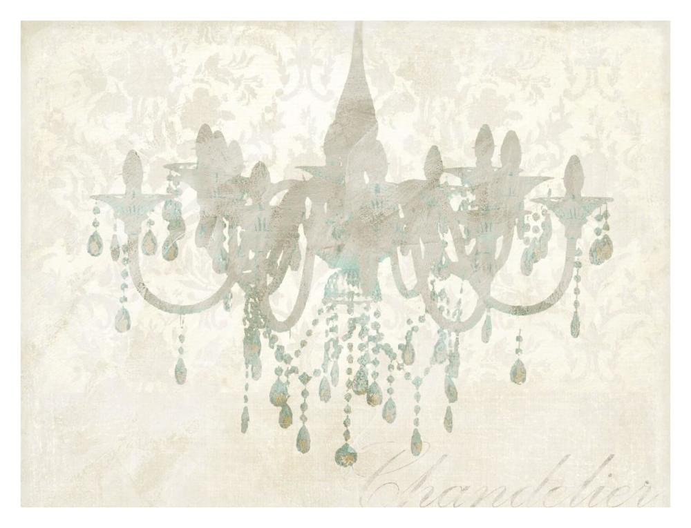 Chandelier-Paper Art-34"x26"