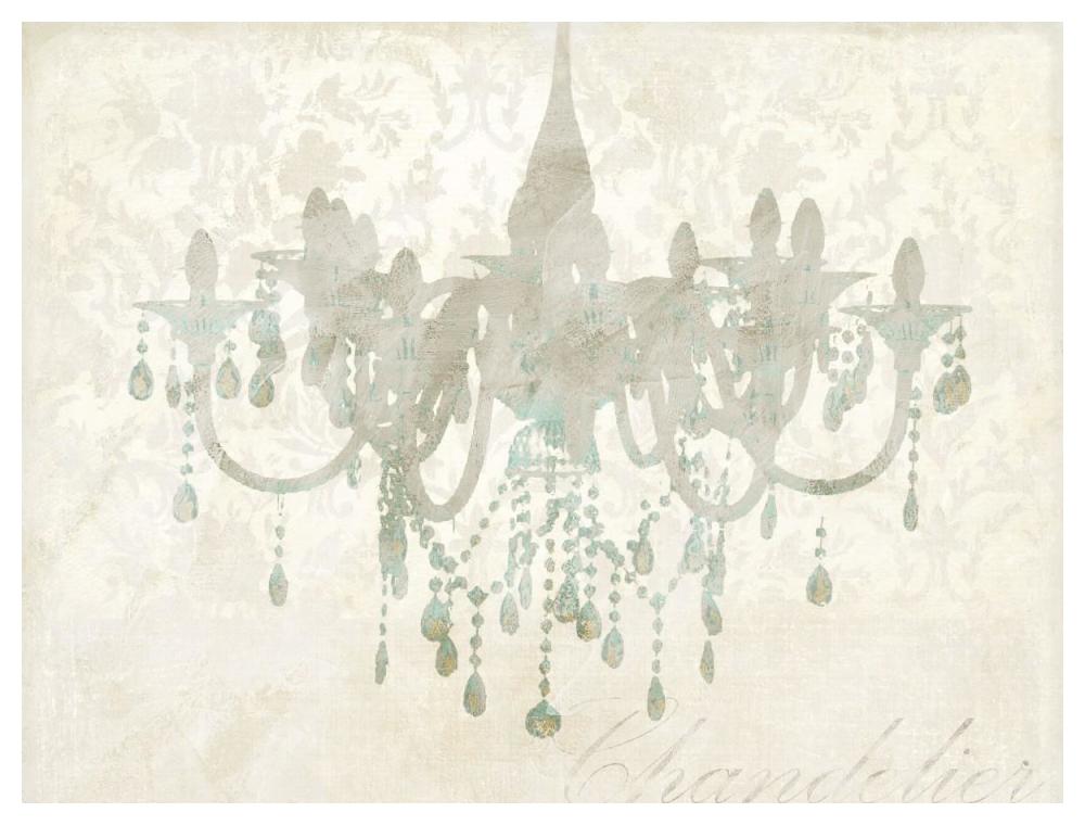 Chandelier-Paper Art-50"x38"
