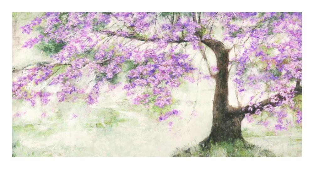 Albero fiorito-Paper Art-26"x14"