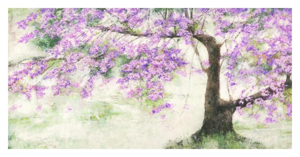 Albero fiorito-Paper Art-38"x20"