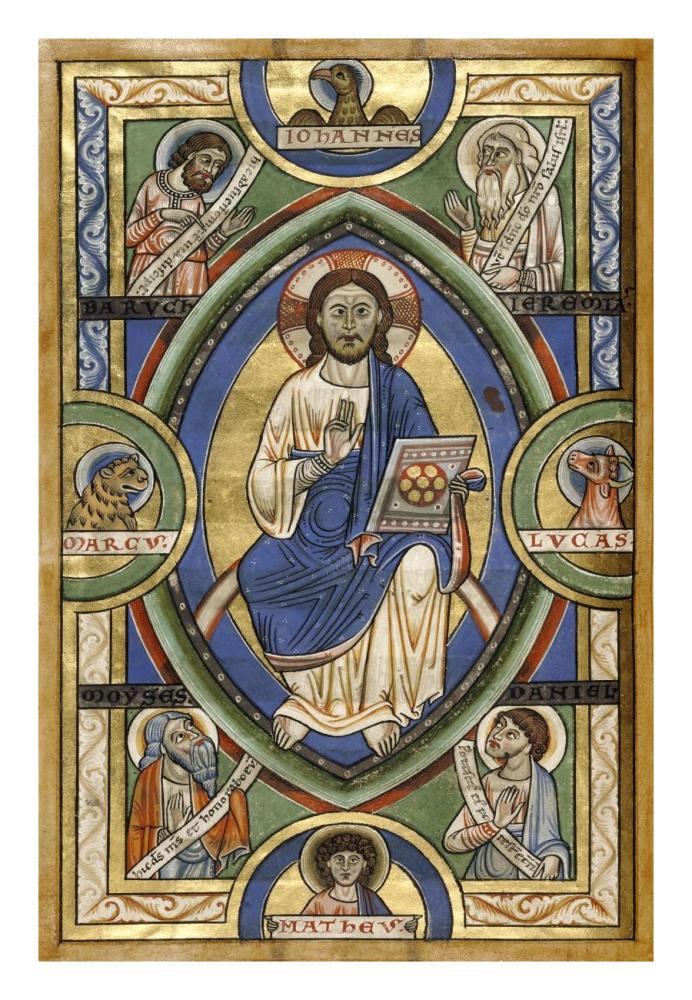 Christ in Majesty-Paper Art-18"x26"