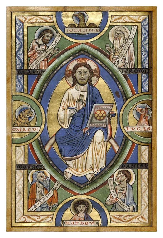 Christ in Majesty-Paper Art-26"x38"