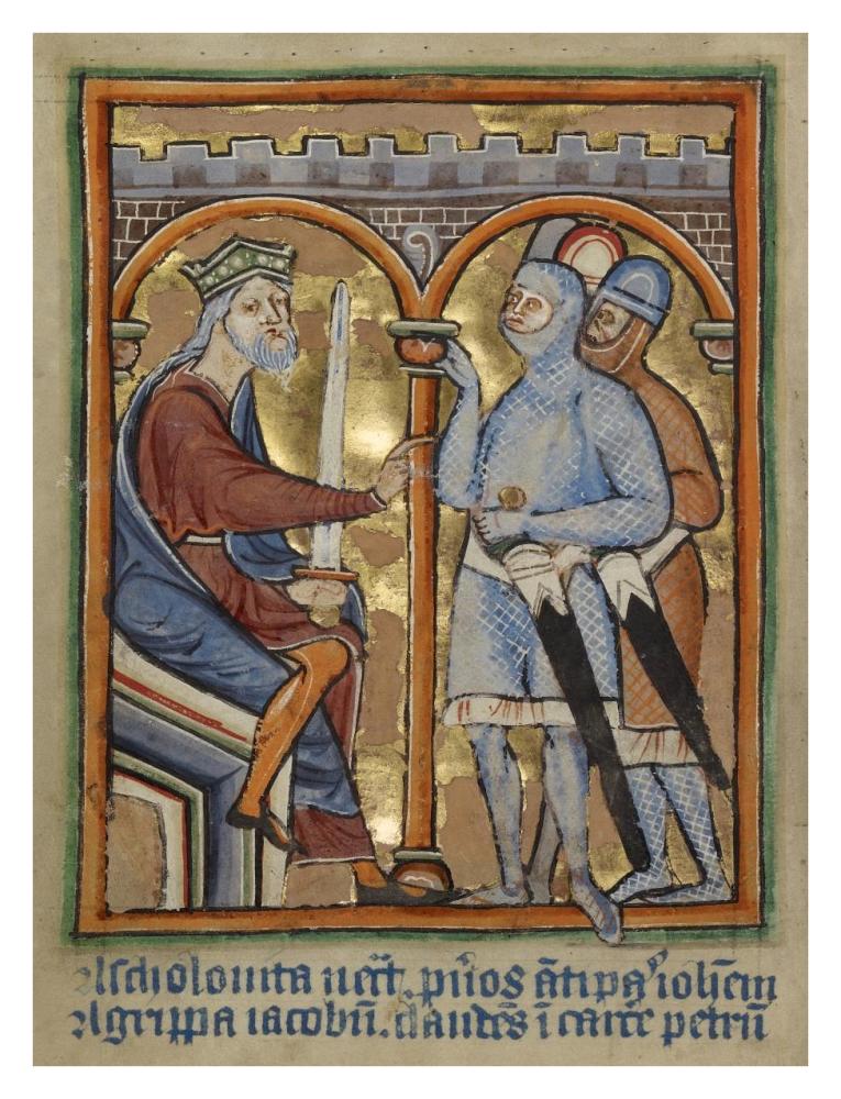 Herod Giving Orders to His Soldiers-Paper Art-26"x34"