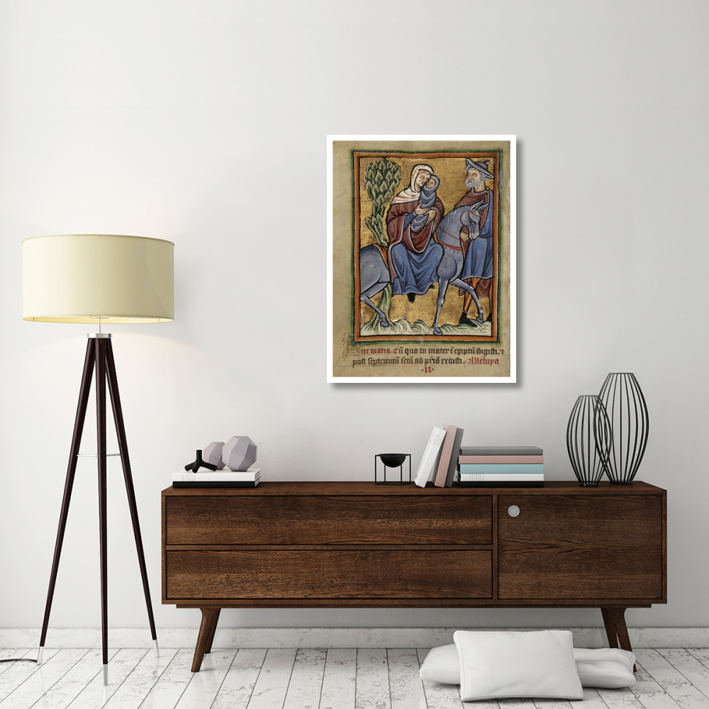 The Flight into Egypt-Paper Art-32&quotx42"