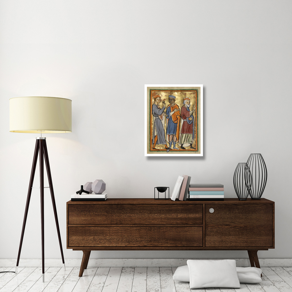 The Magi Approaching Herod-Paper Art-24&quotx30"