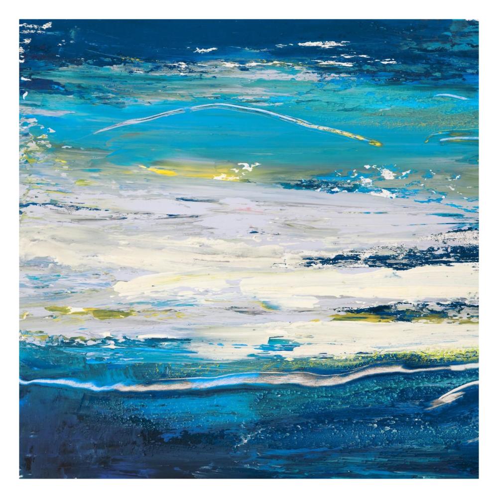 In volo sul mare I-Paper Art-26"x26"