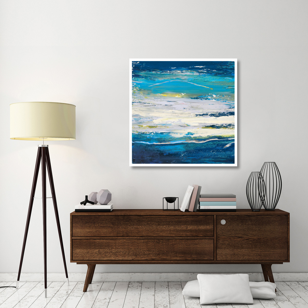 In volo sul mare I-Paper Art-42&quotx42"