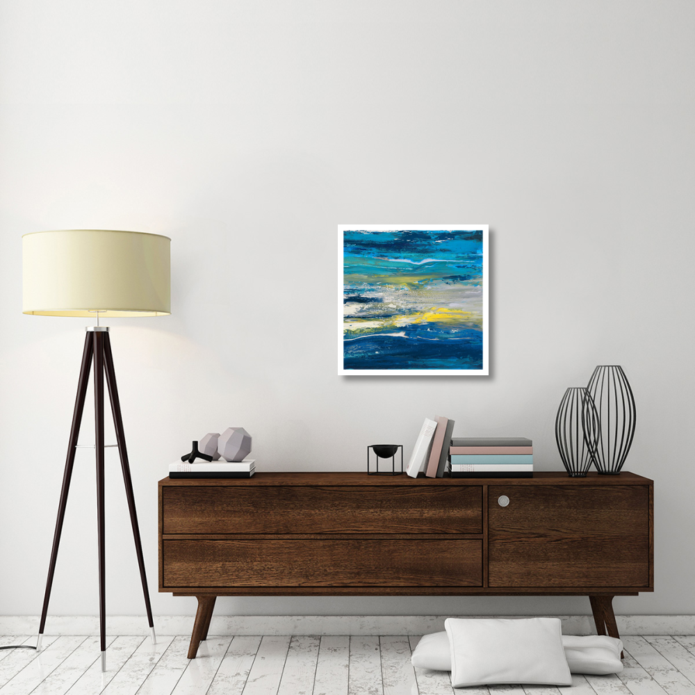 In volo sul mare II-Paper Art-26&quotx26"