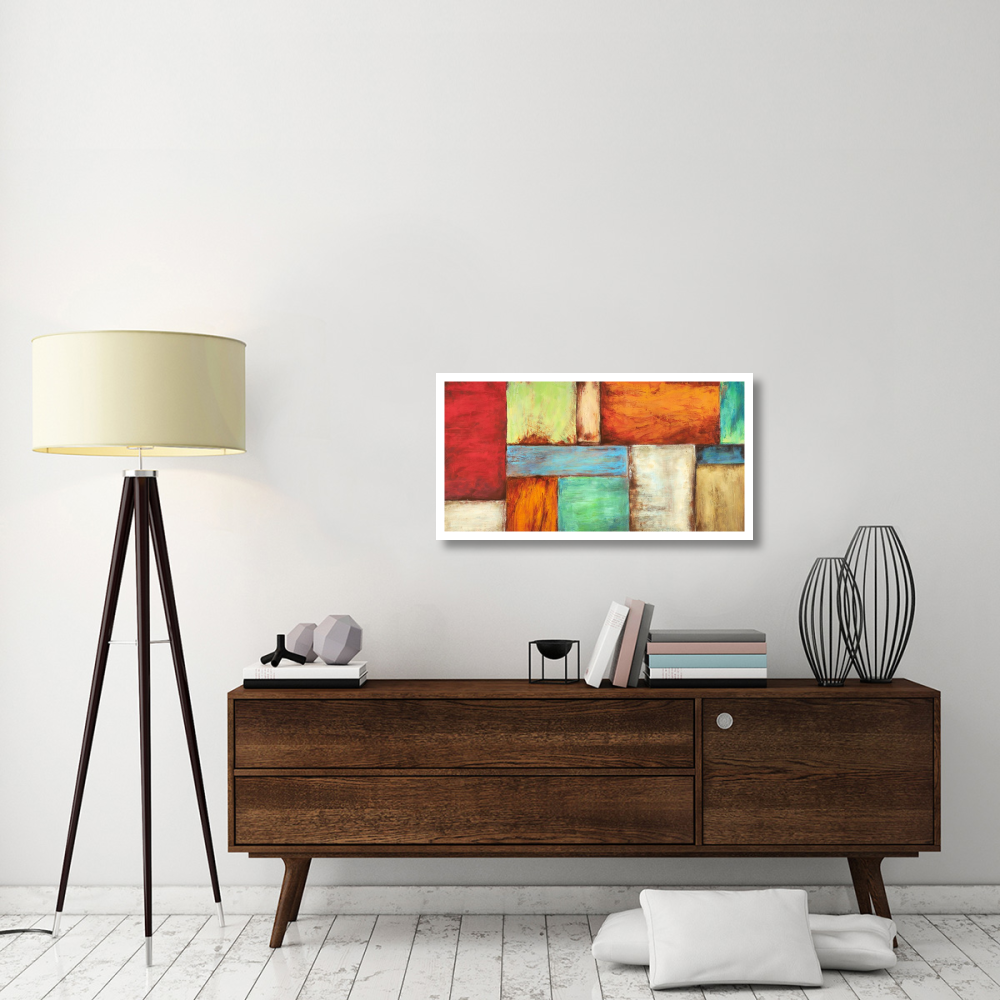 Colors of the Desert-Paper Art-38&quotx20"