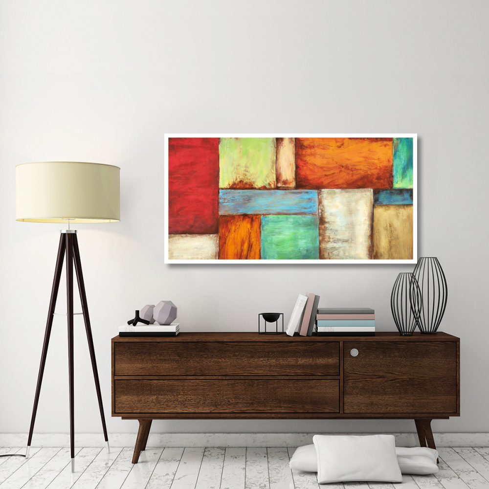 Colors of the Desert-Paper Art-62&quotx32"