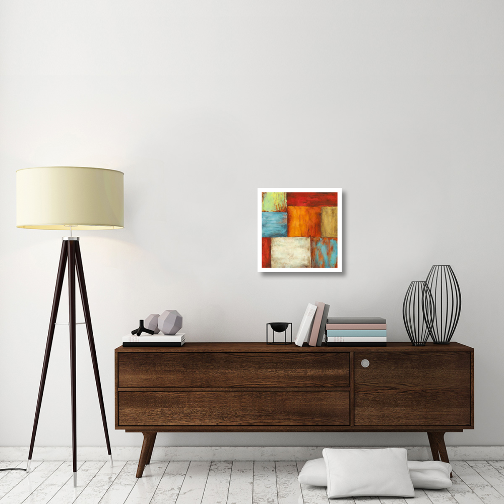 Desert Sun-Paper Art-20&quotx20"