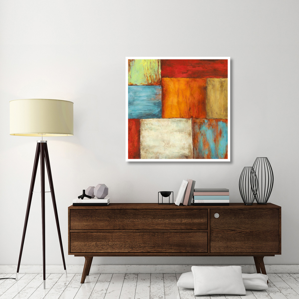 Desert Sun-Paper Art-42&quotx42"