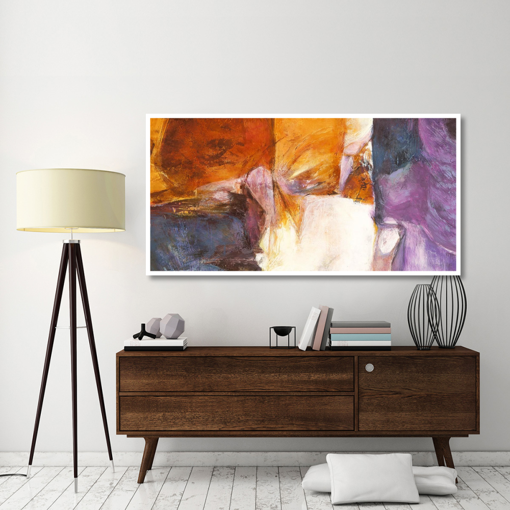 Pense d'Amour-Paper Art-74&quotx38"