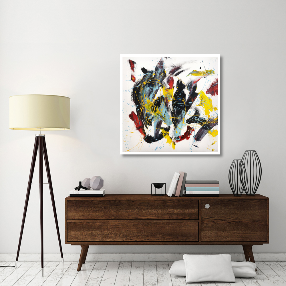 Caprice I-Paper Art-42&quotx42"