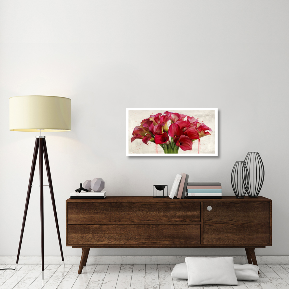 Calla abstraction-Paper Art-38&quotx20"