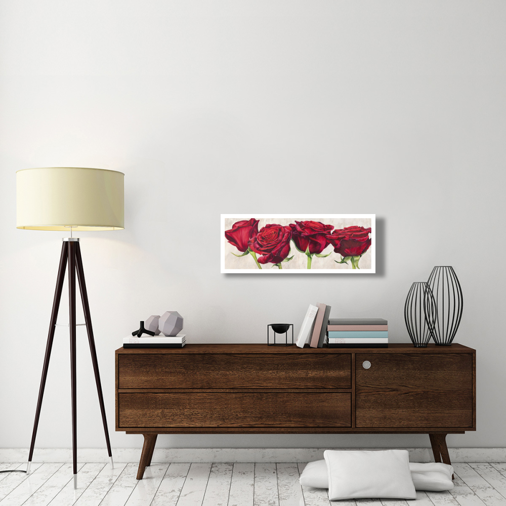 Rose romantiche-Paper Art-38&quotx14"