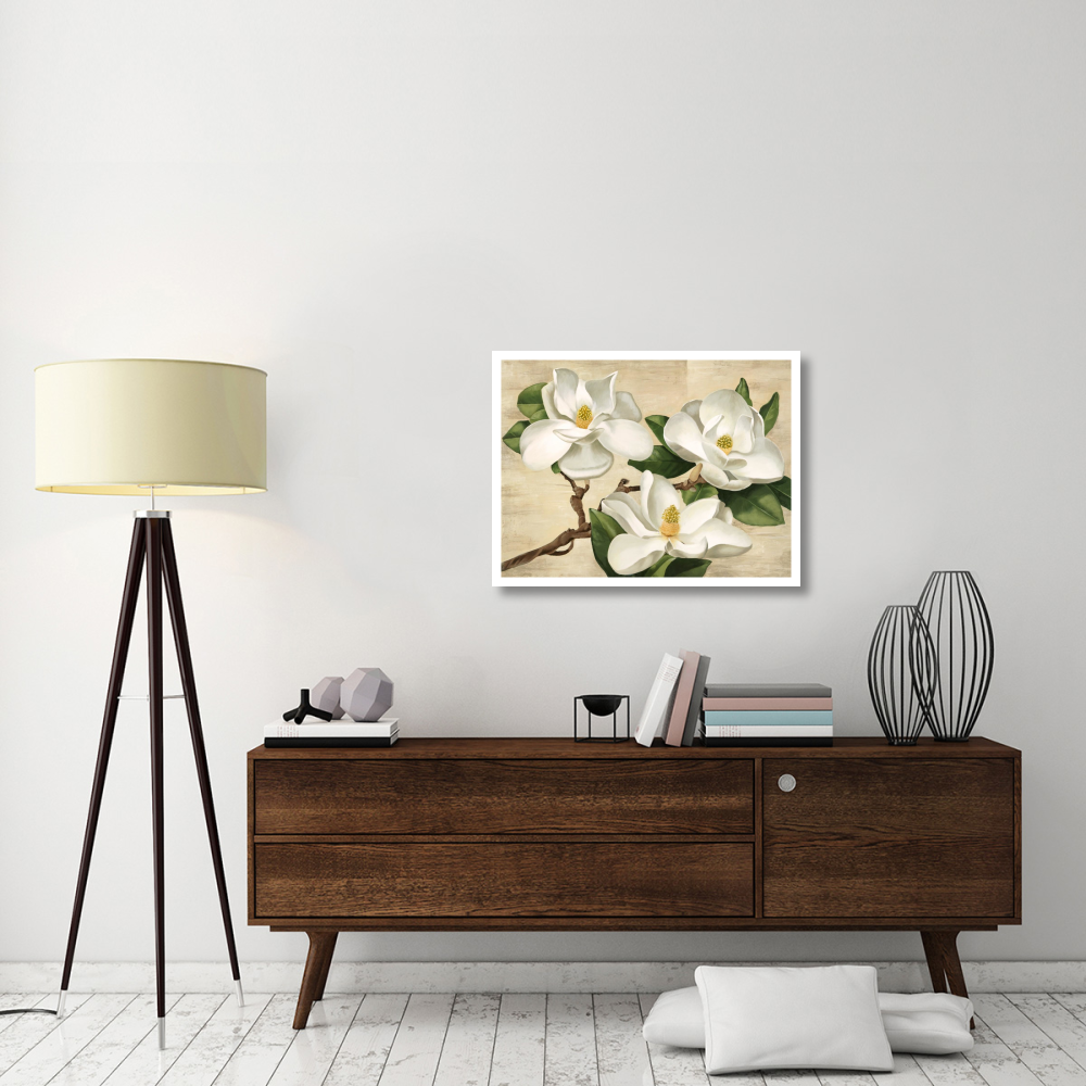 Magnolie Bianche-Paper Art-34&quotx26"