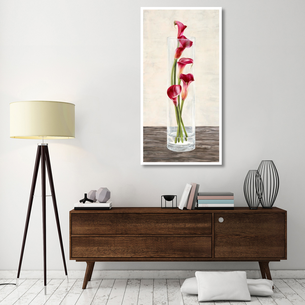 Arrangement of callas-Paper Art-32&quotx62"