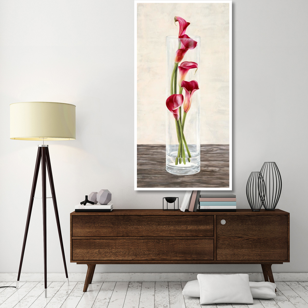 Arrangement of callas-Paper Art-38&quotx74"