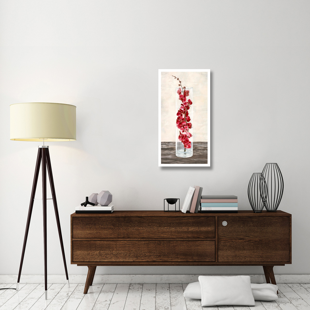 Arrangement of orchids-Paper Art-20&quotx38"