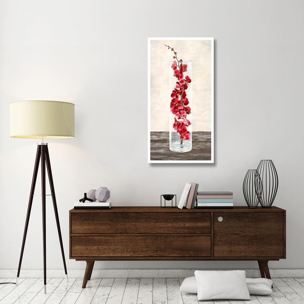 Arrangement of orchids-Paper Art-26&quotx50"