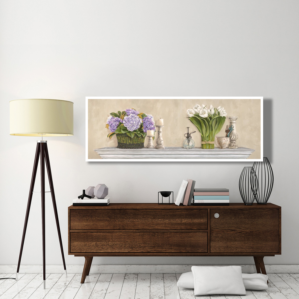 Memoires du jardin-Paper Art-74&quotx26"