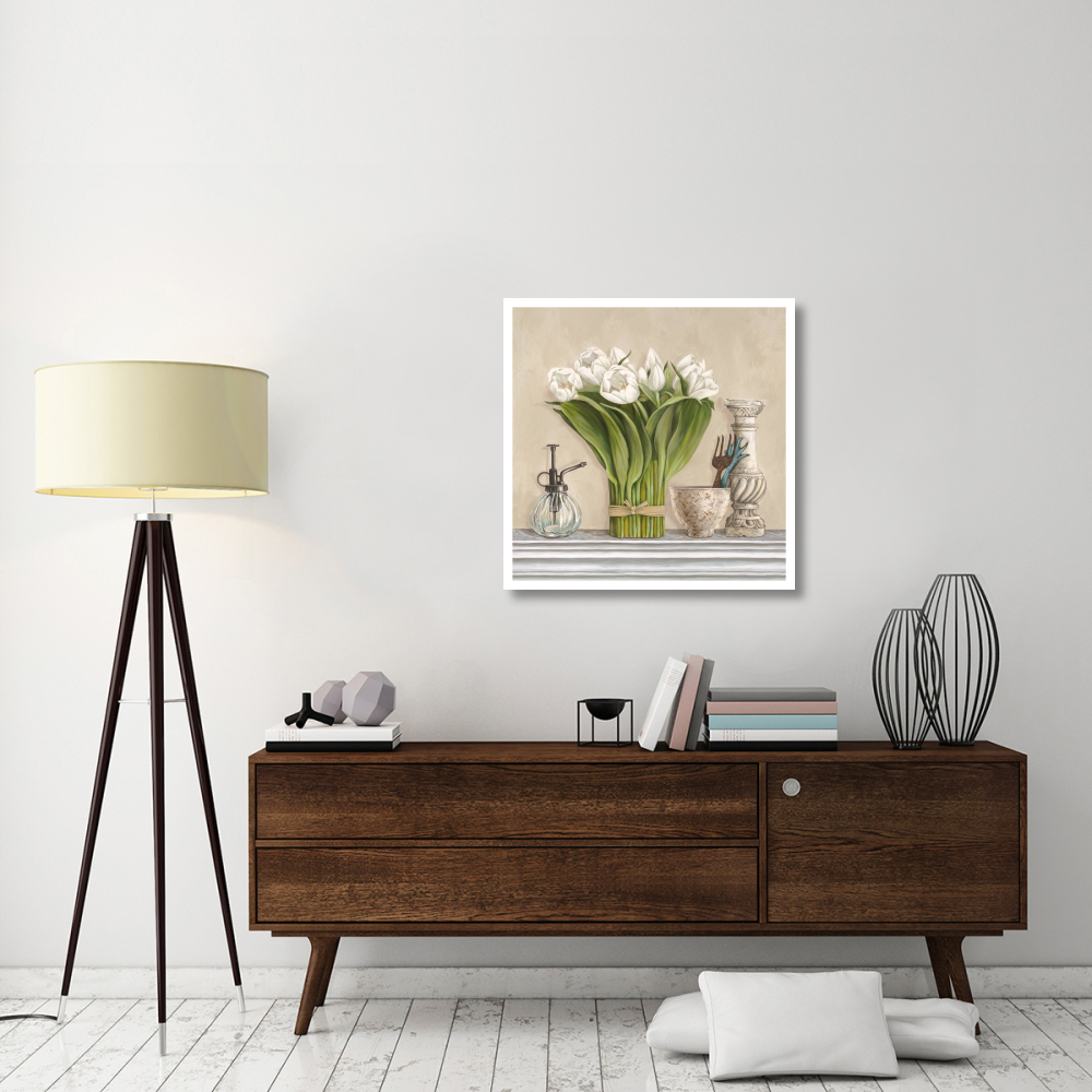 Memoires du jardin II-Paper Art-32&quotx32"
