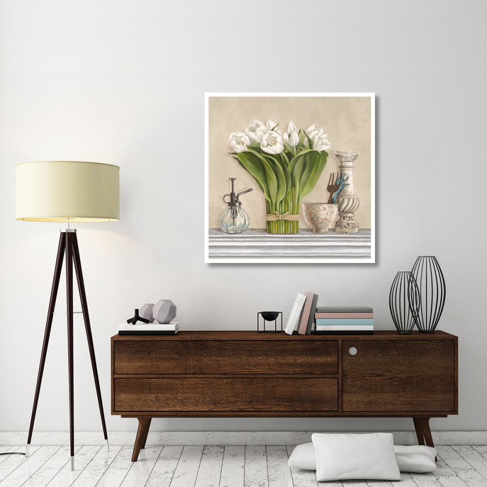 Memoires du jardin II-Paper Art-42&quotx42"